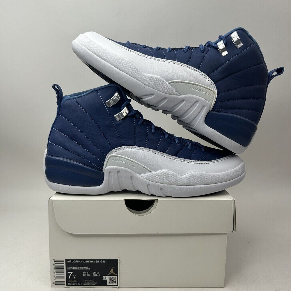 Nike Shoes Air Jordan 12 Retro SE GS “Indigo/Legend Blue” 2023